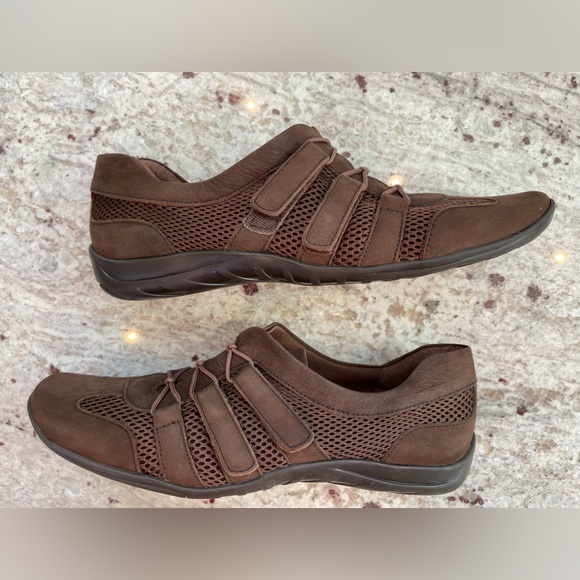 Walking cradles Sporty brown Leather with Mesh size 9 - Picture 4 of 8